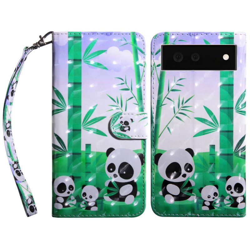 Fodral Google Pixel 6 Panda Familj