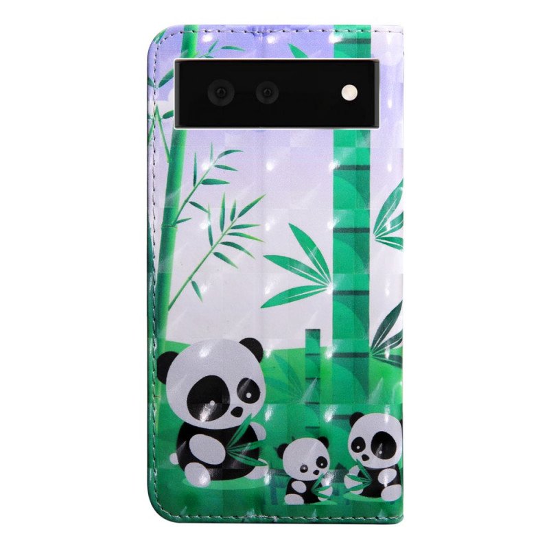 Fodral Google Pixel 6 Panda Familj