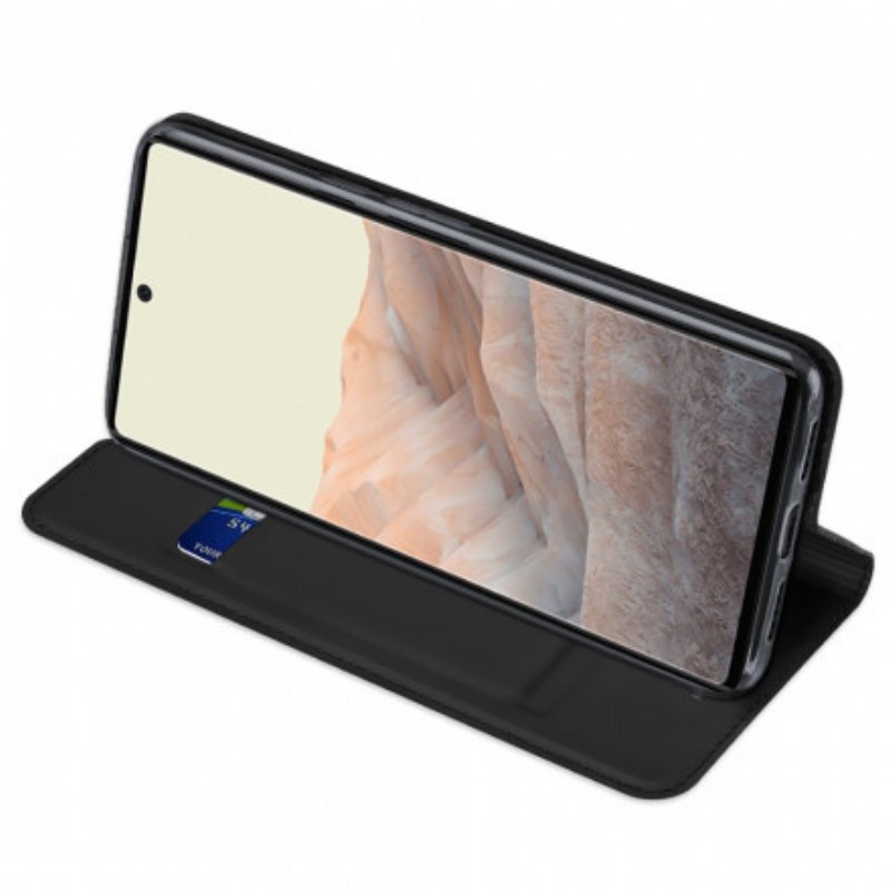 Folio-fodral Google Pixel 6 Läderfodral Skin Pro Dux Ducis