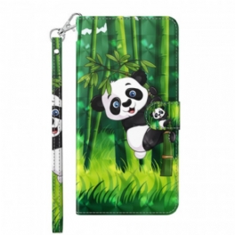 Folio-fodral Google Pixel 6 Panda Och Bambu