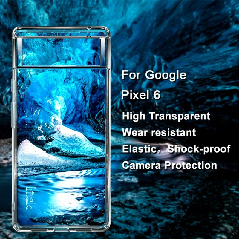 Mobilskal Google Pixel 6 Imak Transparent Flexibel