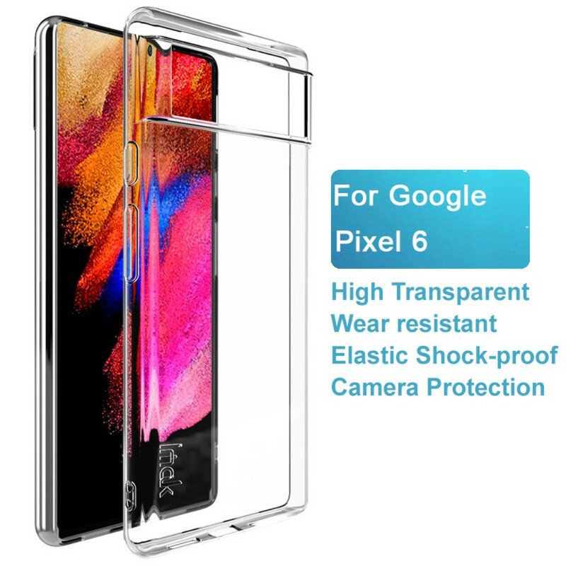 Mobilskal Google Pixel 6 Imak Transparent Flexibel