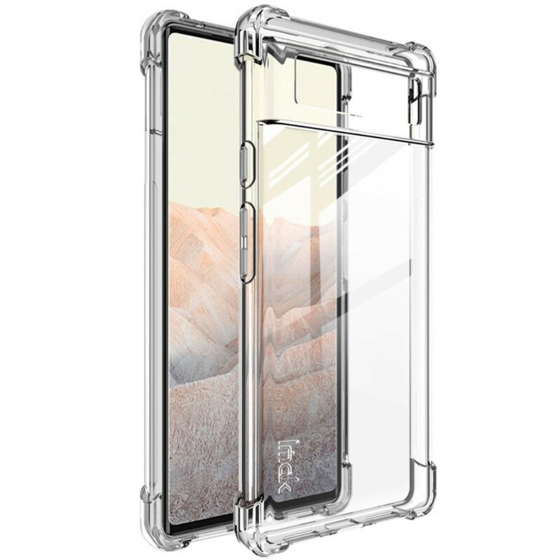 Skal Google Pixel 6 Transparent Med Imak Screen Film