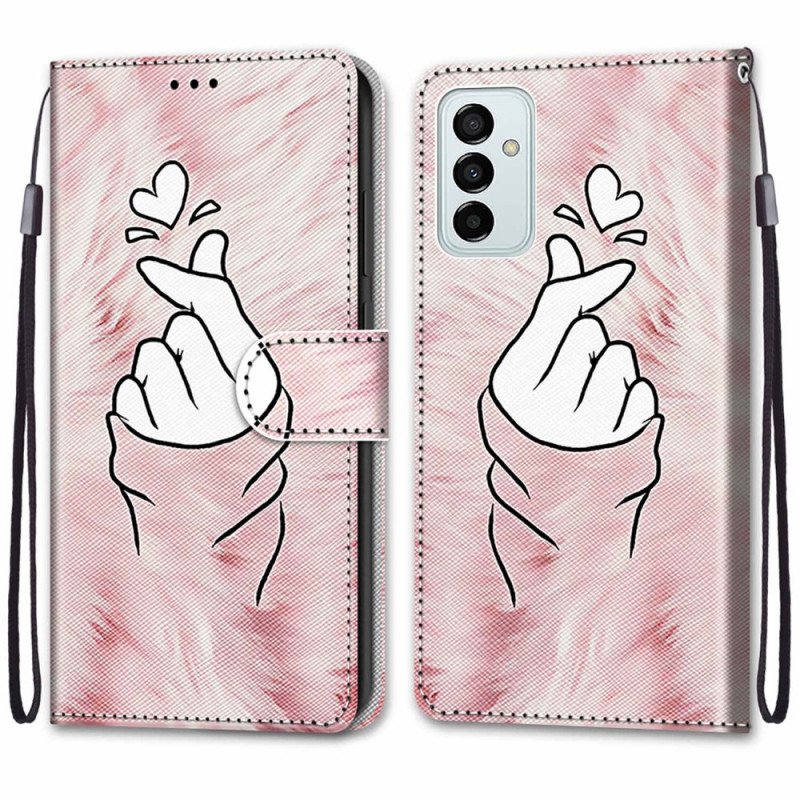 Fodral Samsung Galaxy M23 5G Finger Hjärta