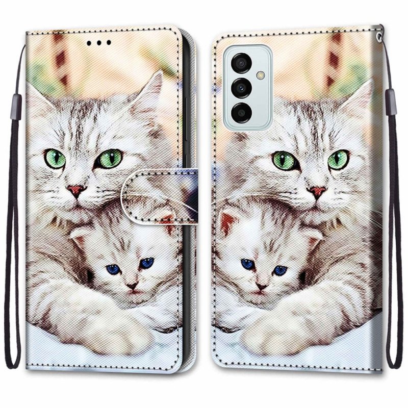 Fodral Samsung Galaxy M23 5G Kattfamilj