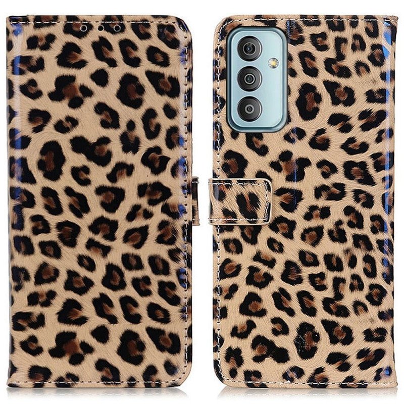 Fodral Samsung Galaxy M23 5G Leopardhudeffekt