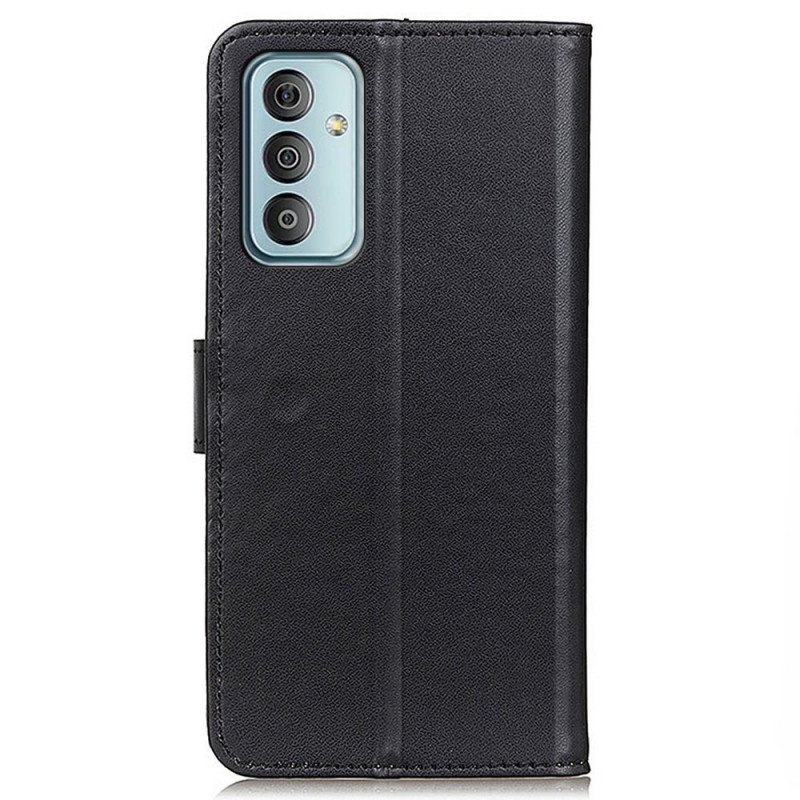 Folio-fodral Samsung Galaxy M23 5G Enkel Läderstil