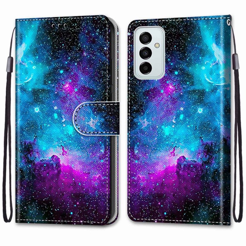 Folio-fodral Samsung Galaxy M23 5G Kosmisk Himmel