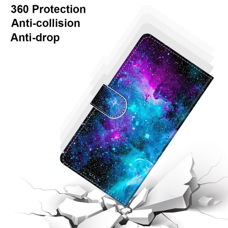 Folio-fodral Samsung Galaxy M23 5G Kosmisk Himmel