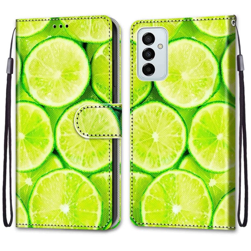 Folio-fodral Samsung Galaxy M23 5G Limefrukter