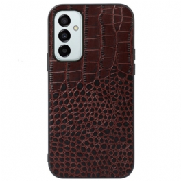 Skal Samsung Galaxy M23 5G Äkta Crocodile Texture Läder