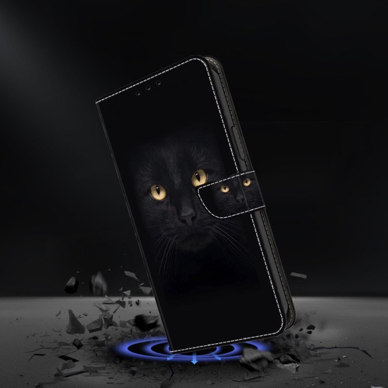 Fodral Samsung Galaxy A15 Svart Katt