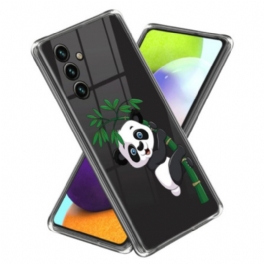 Skal Samsung Galaxy A15 Telefonfodral Panda Och Bambu Mönsterfodral