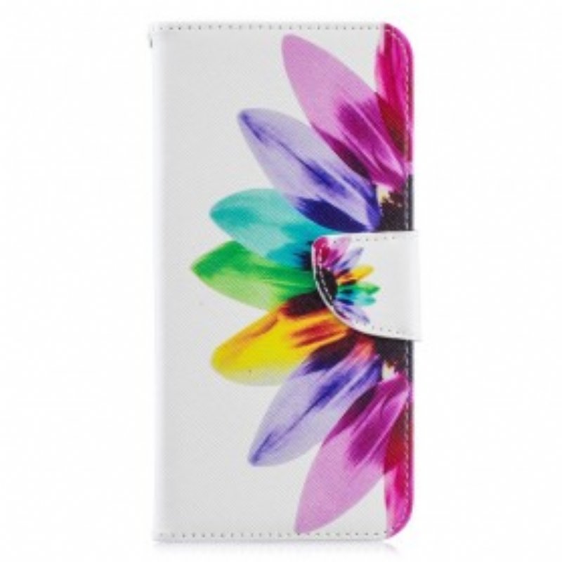 Fodral Samsung Galaxy A70 Akvarell Blomma