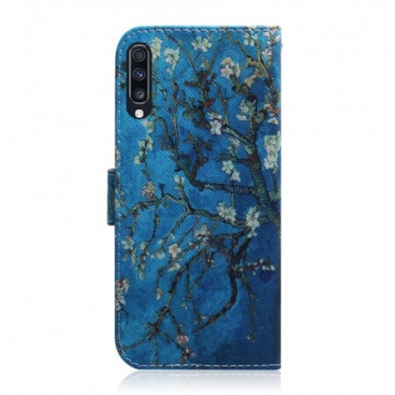 Fodral Samsung Galaxy A70 Blommande Trädgren