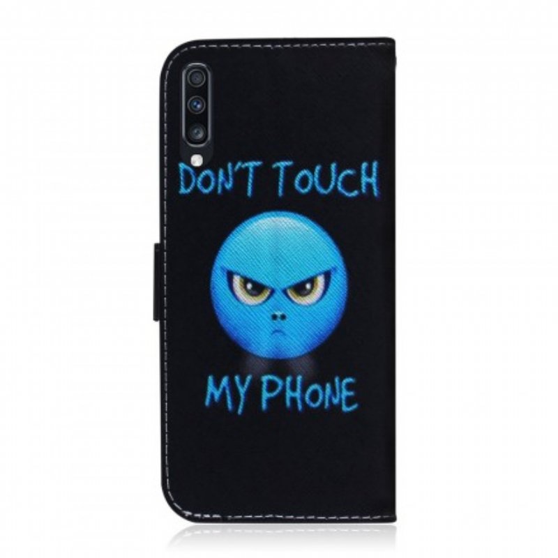 Fodral Samsung Galaxy A70 Emoji-telefon