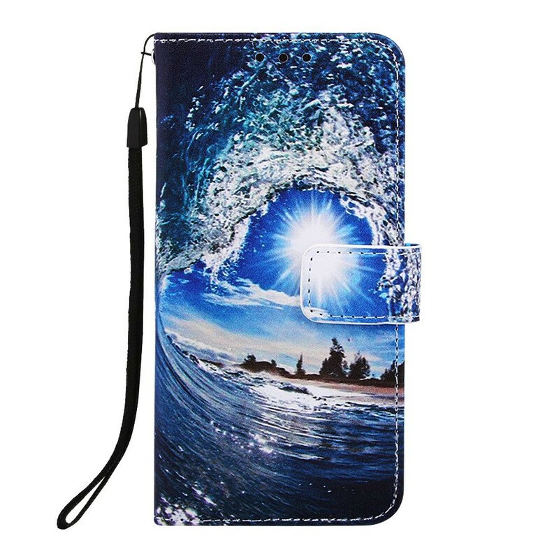 Fodral Samsung Galaxy A70 Med Kedjar Daydreams Lanyard Landscape