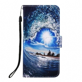 Fodral Samsung Galaxy A70 Med Kedjar Daydreams Lanyard Landscape