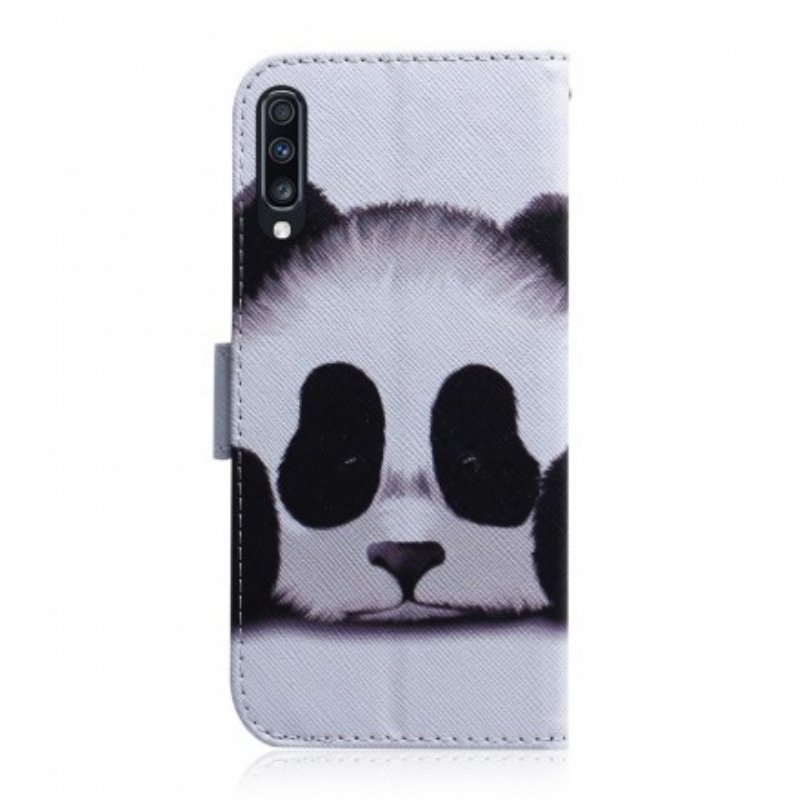 Fodral Samsung Galaxy A70 Panda Ansikte