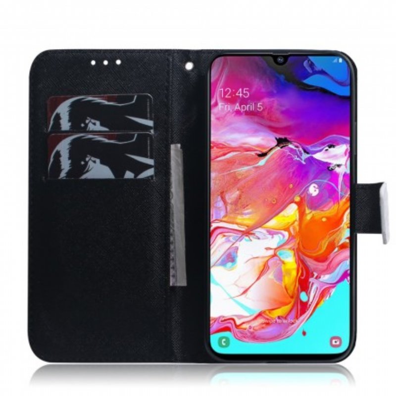 Fodral Samsung Galaxy A70 Panda Ansikte