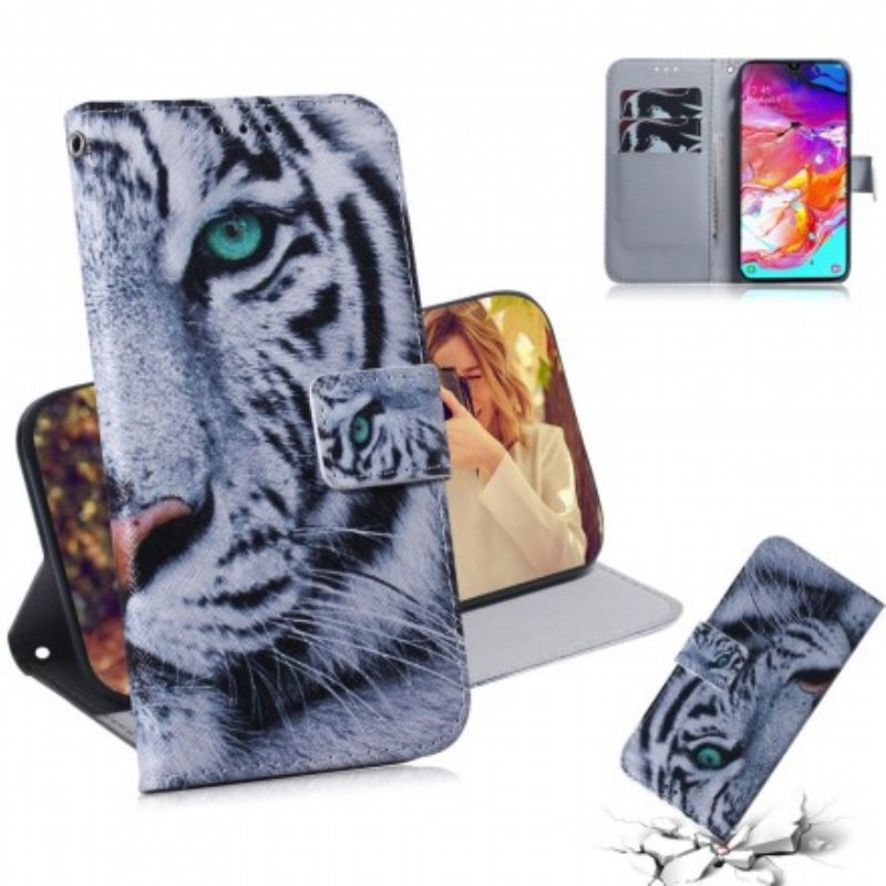 Fodral Samsung Galaxy A70 Tiger Face