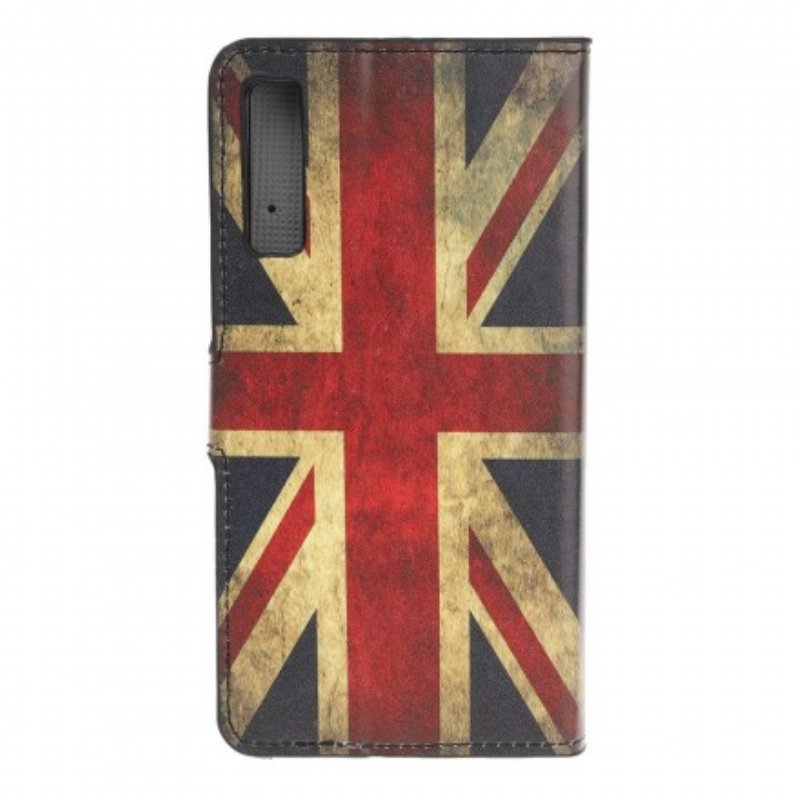 Folio-fodral Samsung Galaxy A70 Englands Flagga