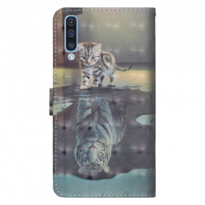 Folio-fodral Samsung Galaxy A70 Ernest Tigern