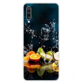 Mobilskal Samsung Galaxy A70 Citrus Splash