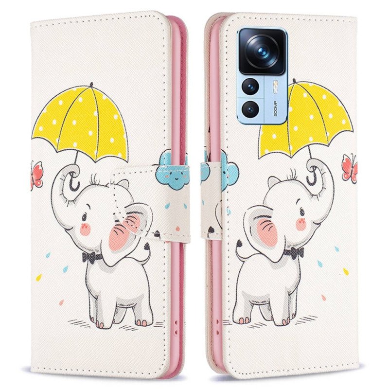 Fodral Xiaomi 12T / 12T Pro Baby Elefant