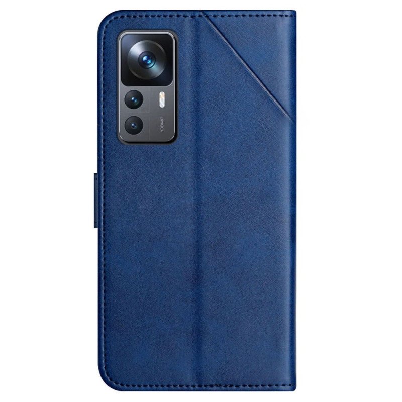 Fodral Xiaomi 12T / 12T Pro X Design Geo Läderstil