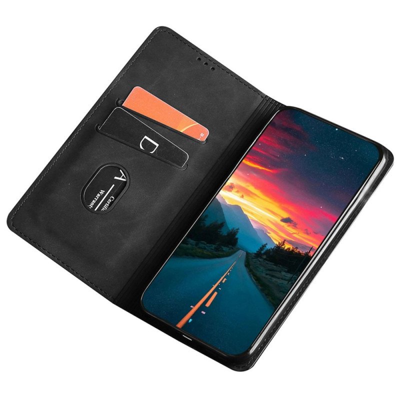 Folio-fodral Xiaomi 12T / 12T Pro Läderfodral Elegans I Konstläder