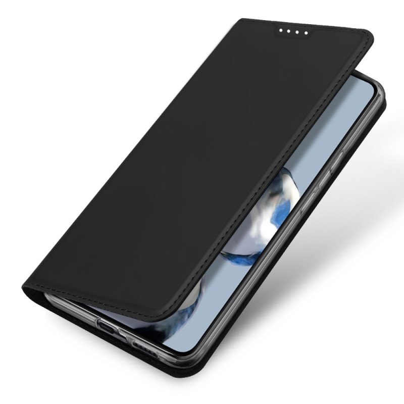 Folio-fodral Xiaomi 12T / 12T Pro Läderfodral Skin-pro Series Dux Ducis