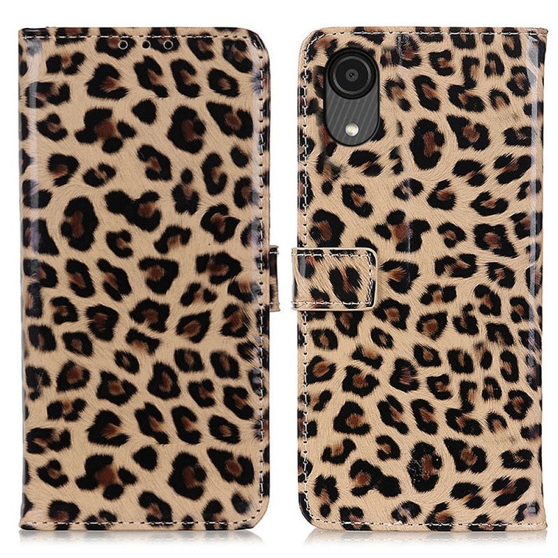 Fodral Samsung Galaxy A03 Core Leopard