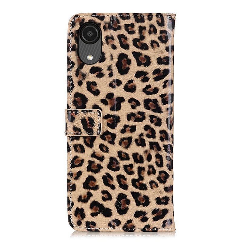 Fodral Samsung Galaxy A03 Core Leopard