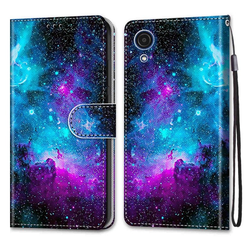 Folio-fodral Samsung Galaxy A03 Core Kosmisk Himmel