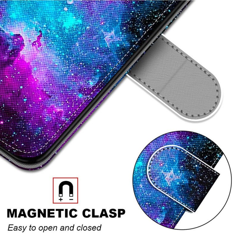 Folio-fodral Samsung Galaxy A03 Core Kosmisk Himmel