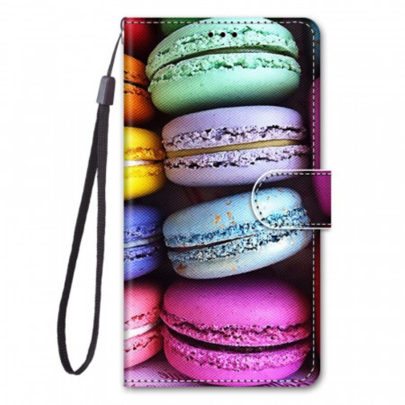 Folio-fodral Samsung Galaxy A03 Core Macarons