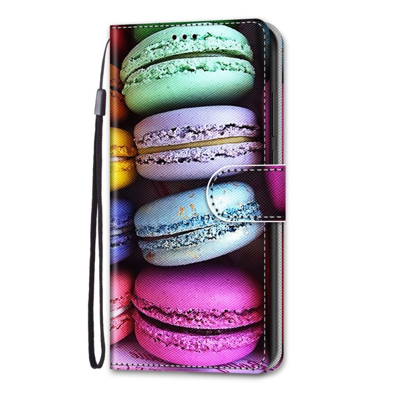 Folio-fodral Samsung Galaxy A03 Core Macarons