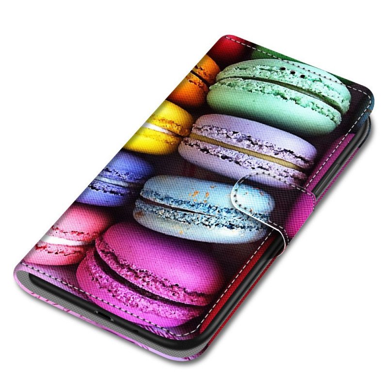 Folio-fodral Samsung Galaxy A03 Core Macarons