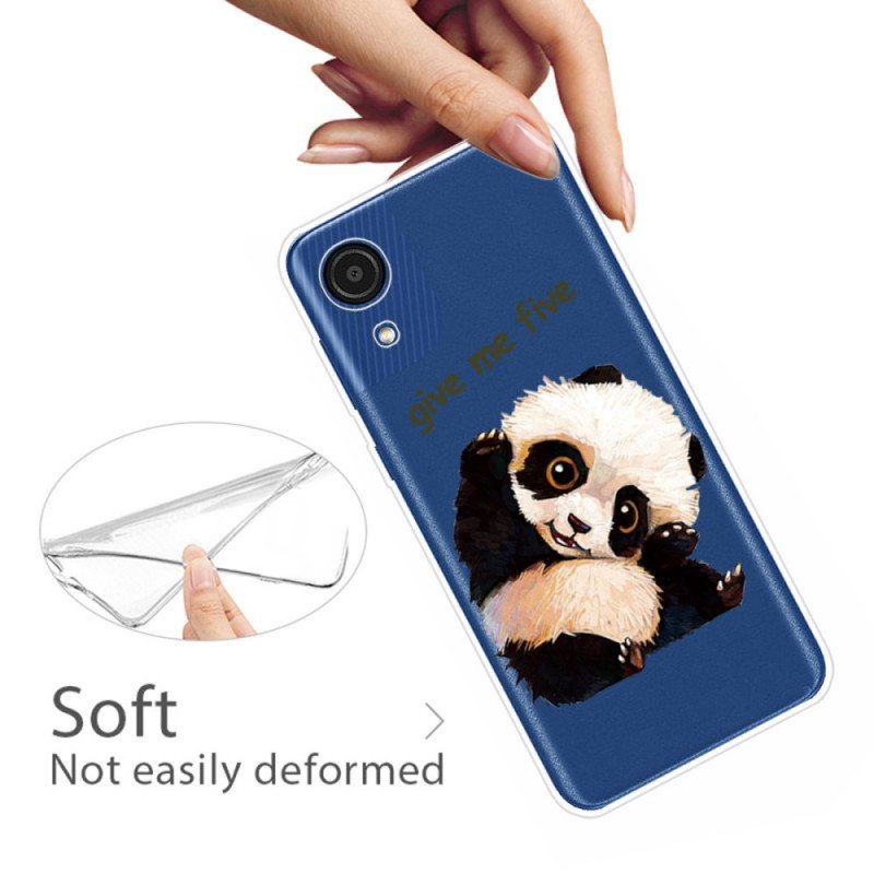 Mobilskal Samsung Galaxy A03 Core Panda Ge Mig Fem