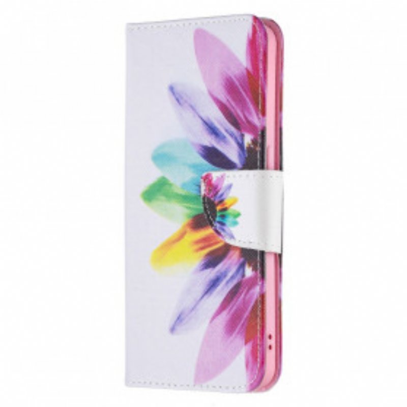 Fodral Oppo Reno 6 5G Akvarell Blomma