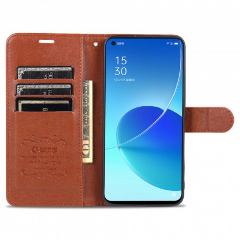 Fodral Oppo Reno 6 5G Azns Konstläder