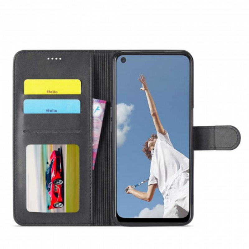 Fodral Oppo Reno 6 5G Lc.imeeke Lädereffekt