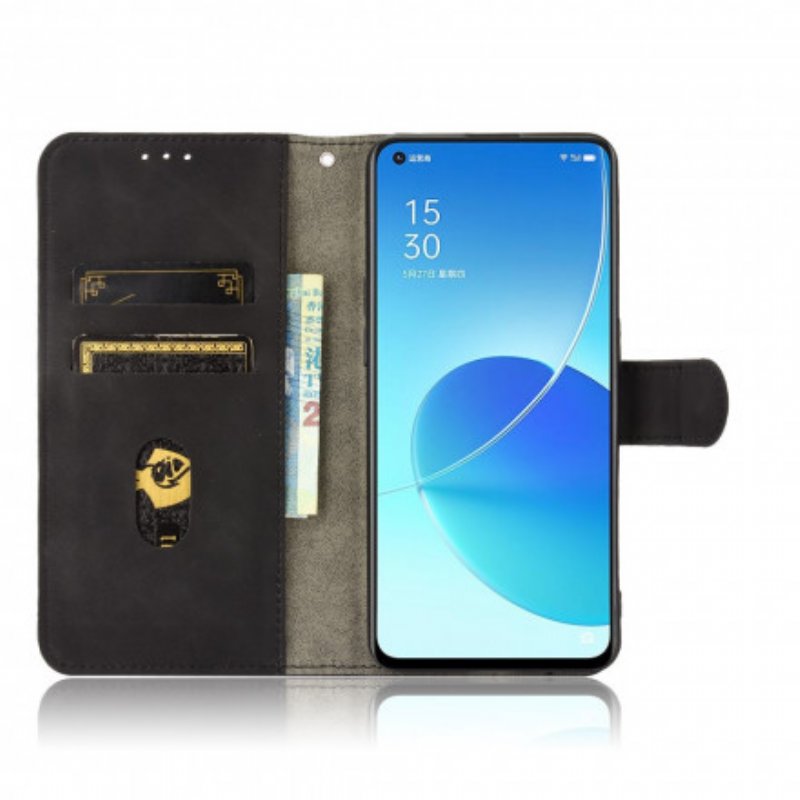 Folio-fodral Oppo Reno 6 5G Hudberöring