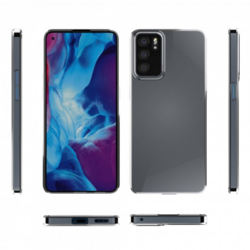 Mobilskal Oppo Reno 6 5G Flexibel Transparent