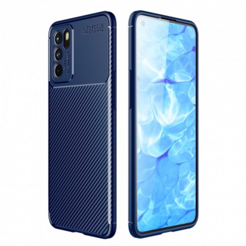 Skal Oppo Reno 6 5G Kolfiberslang