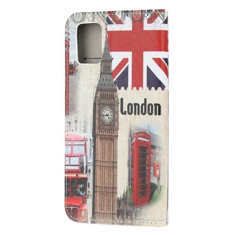 Fodral Poco M3 London Livet