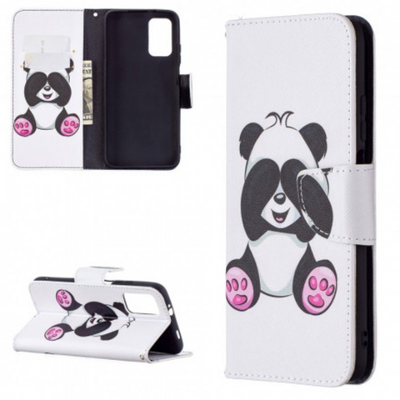 Folio-fodral Poco M3 Panda Kul