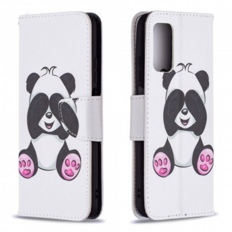 Folio-fodral Poco M3 Panda Kul