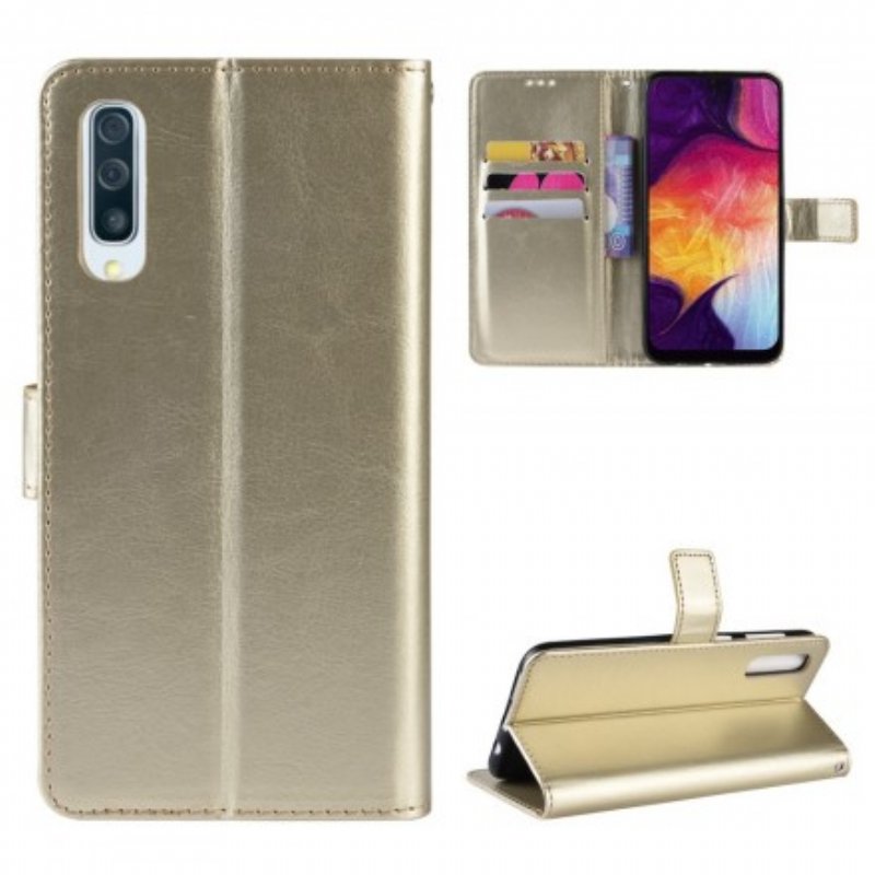 Fodral Samsung Galaxy A50 Faux Leather Square